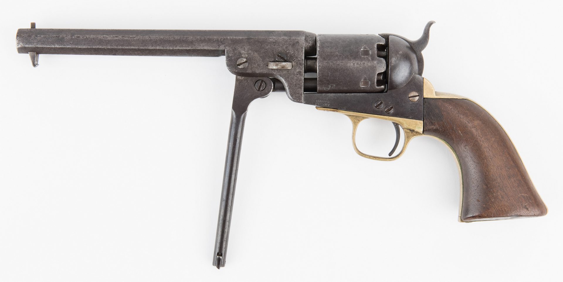 Lot 313: Civil War era Colt Model 1851 Navy Revolver, .36 Caliber