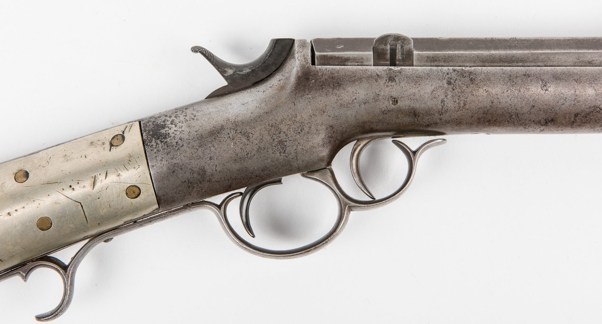 Lot 320: Kittredge Marked Wesson First Model Carbine, .44 rimfire cal.