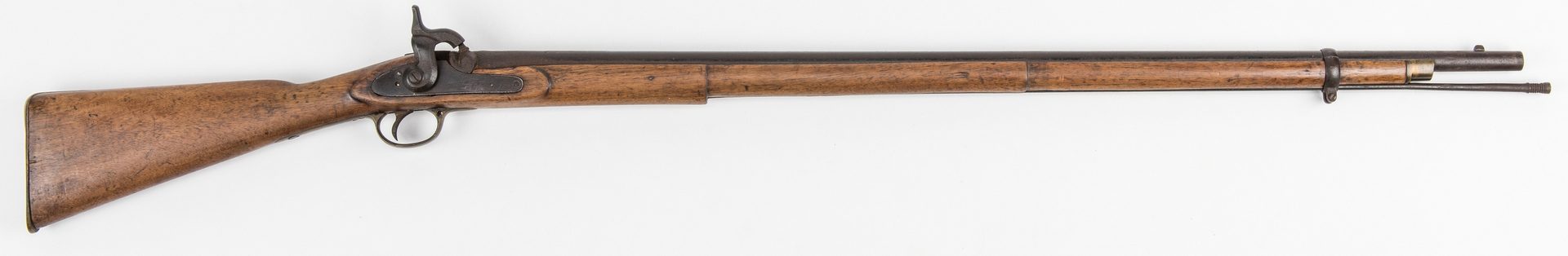 Lot 321: Barnett London Percussion Musket-Rifle, Enfield pattern, .577 cal