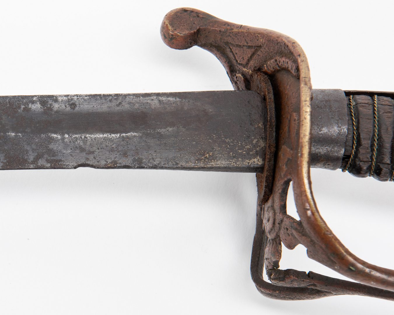 Lot 333: 2 Civil War era Swords, incl. Nashville Plow Works