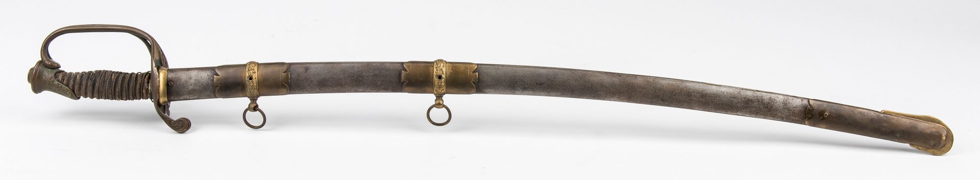 Lot 334: 1862 Presentation Clauberg Model 1840 Sword, Lieut. G. H. North