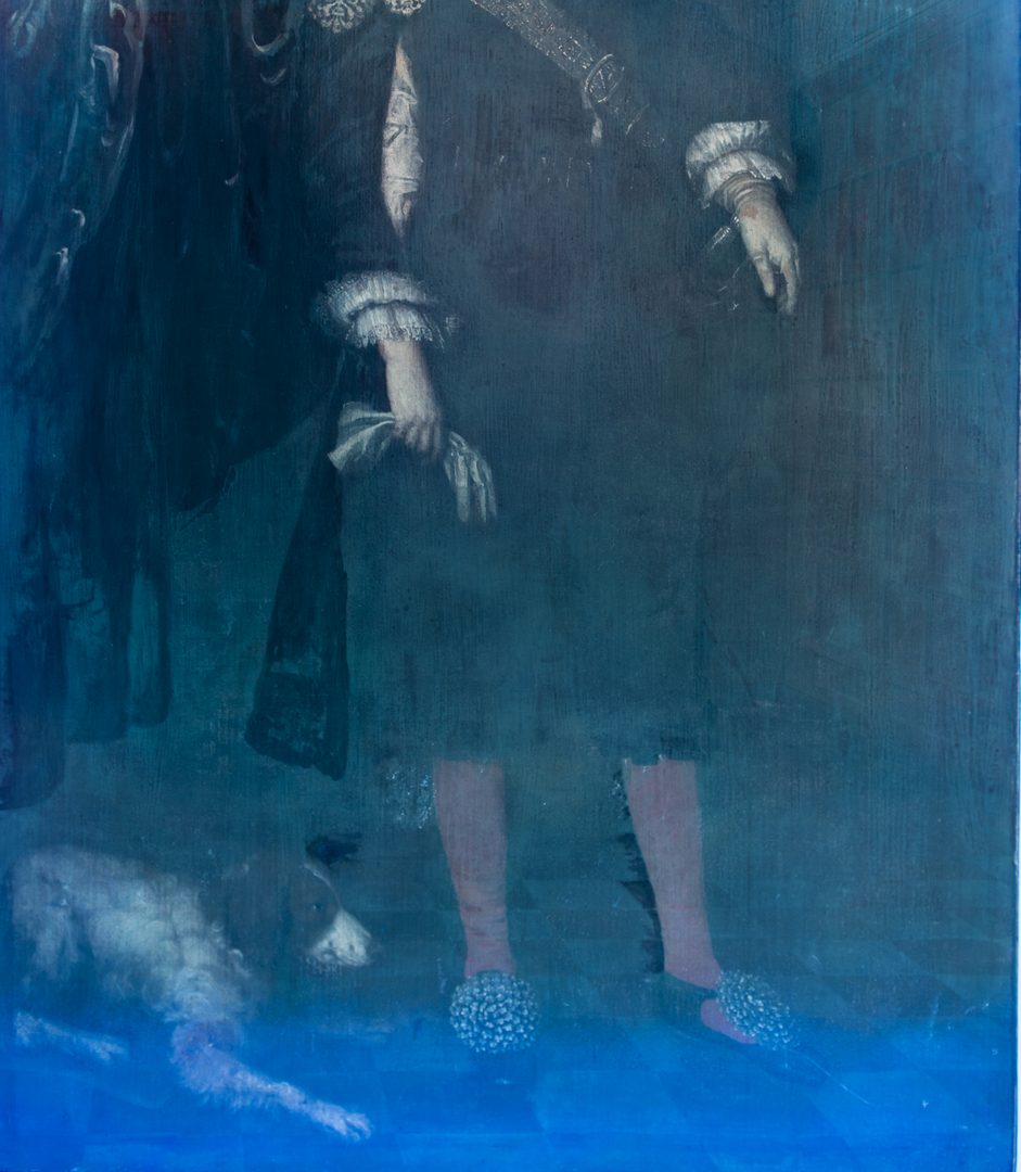 Lot 361: Circle of Daniel Mytens, portrait of an Earl, full length