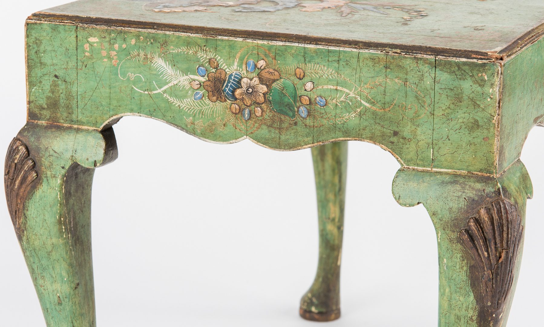 Lot 385: George III Chinoiserie Low Table with Grasshopper