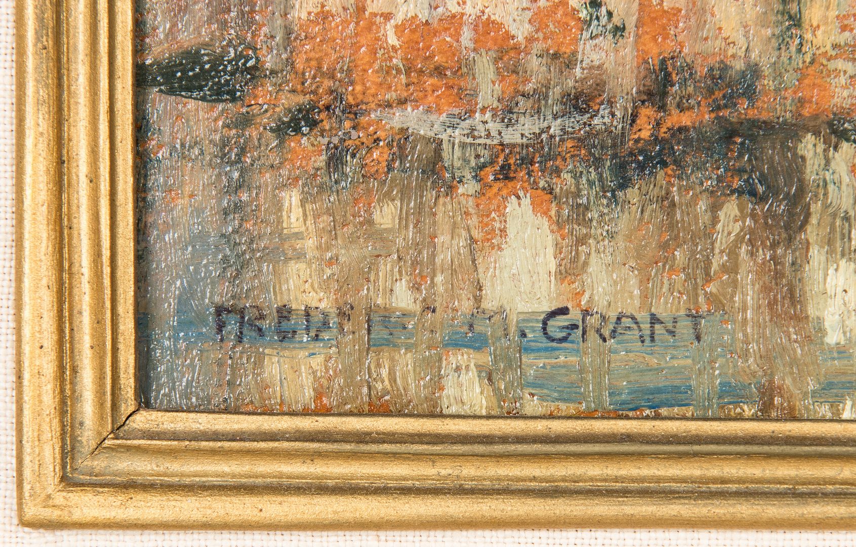 Lot 417: Frederick M. Grant O/B, "Venice"