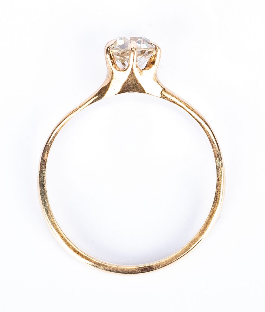 Lot 444: 1 ct Diamond Engagement Ring