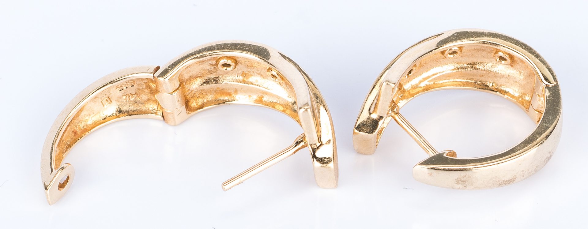 Lot 447: 2 Pr Designer Earrings incl. Piaget