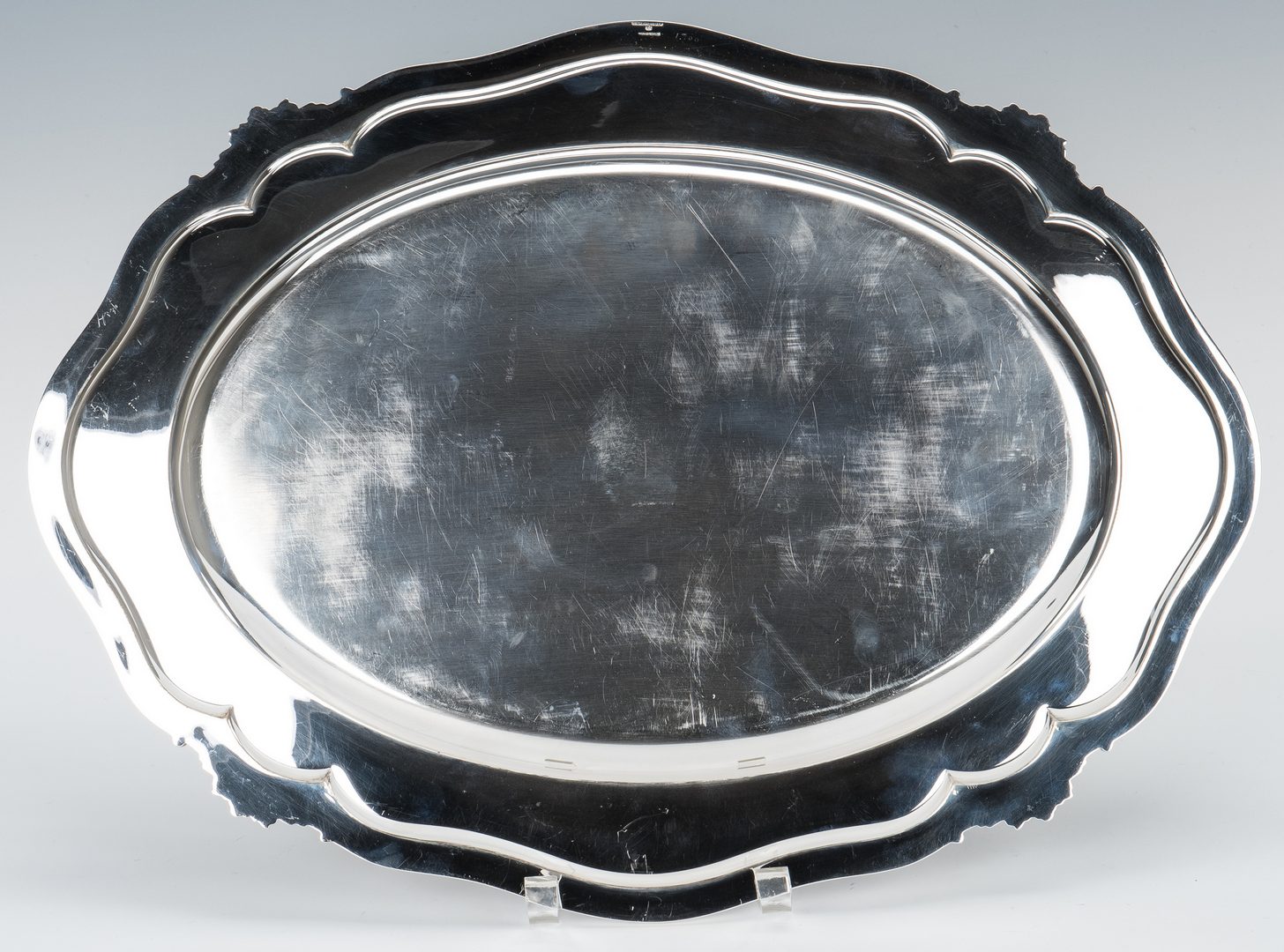 Lot 454: Industria Argentina Oval Sterling Silver Tray