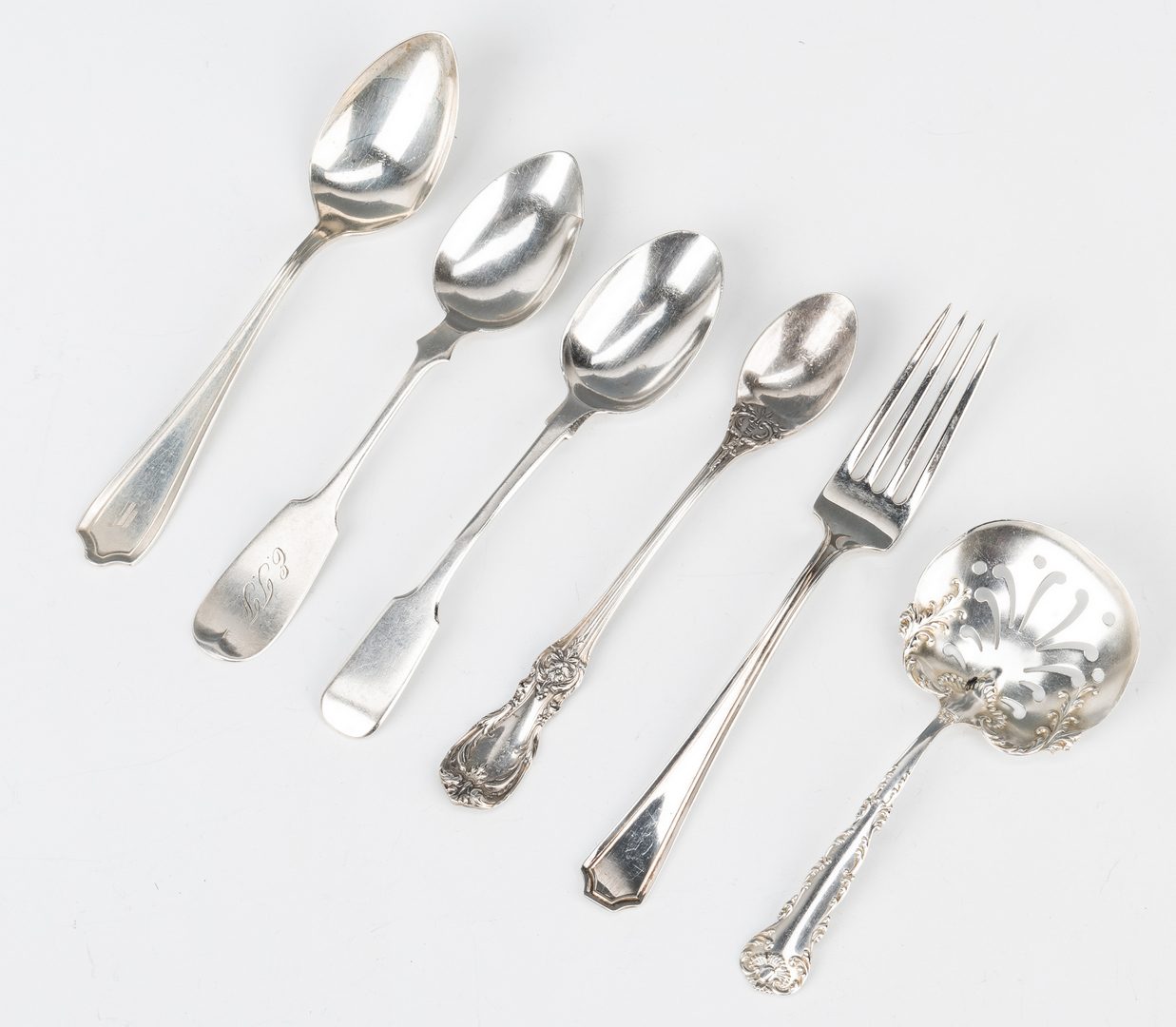 Lot 457: Assorted Sterling Table Items; Flatware