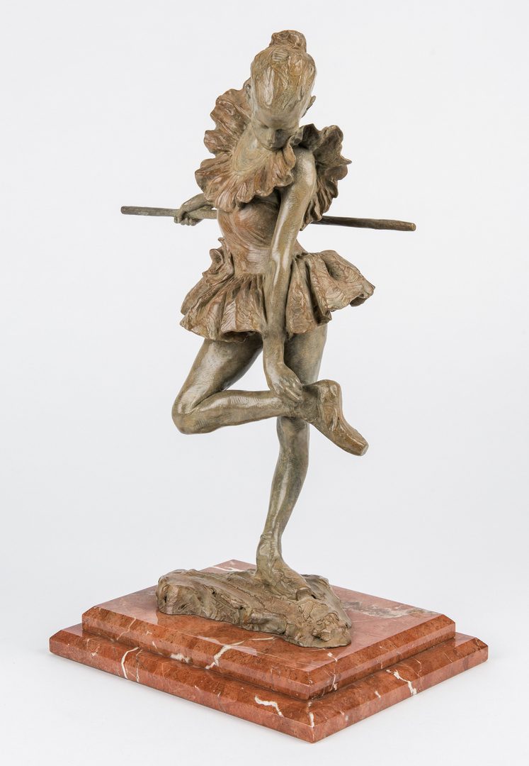 Lot 535: MacDonald Bronze Ballerina Sculpture, The Rose