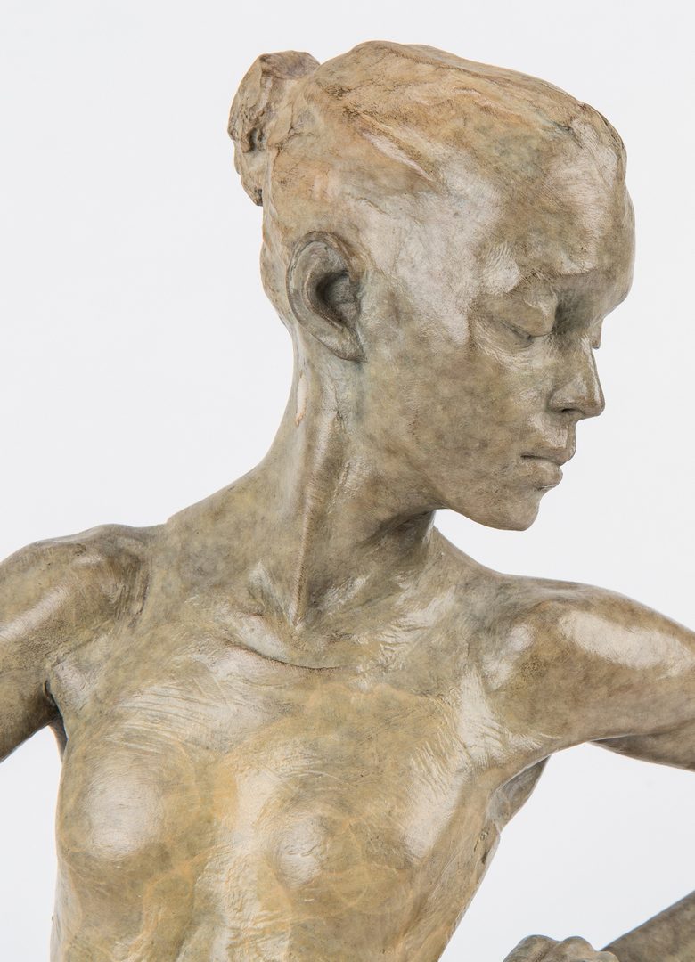 Lot 536: MacDonald Bronze Ballerina Sculpure, Warming Up