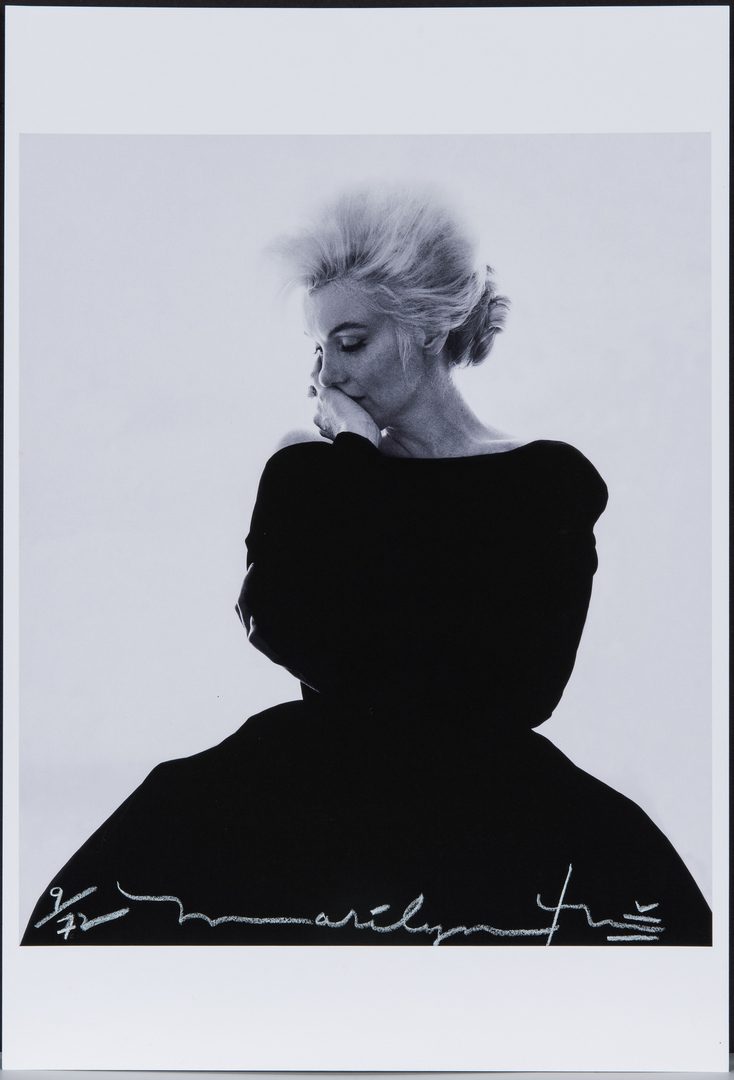 Lot 552: Bert Stern Photograph, Marilyn in Vogue, Last Sitting