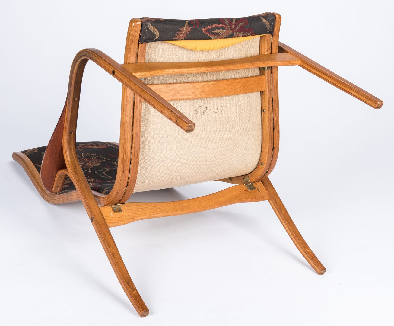Lot 565: Yngve Ekstrom Lamino Lounge Chair