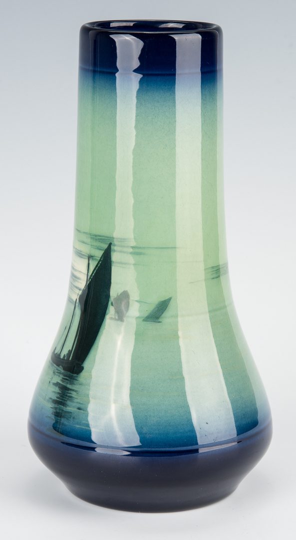 Lot 579: Rookwood Scenic Art Pottery Vase, Sallie Coyne