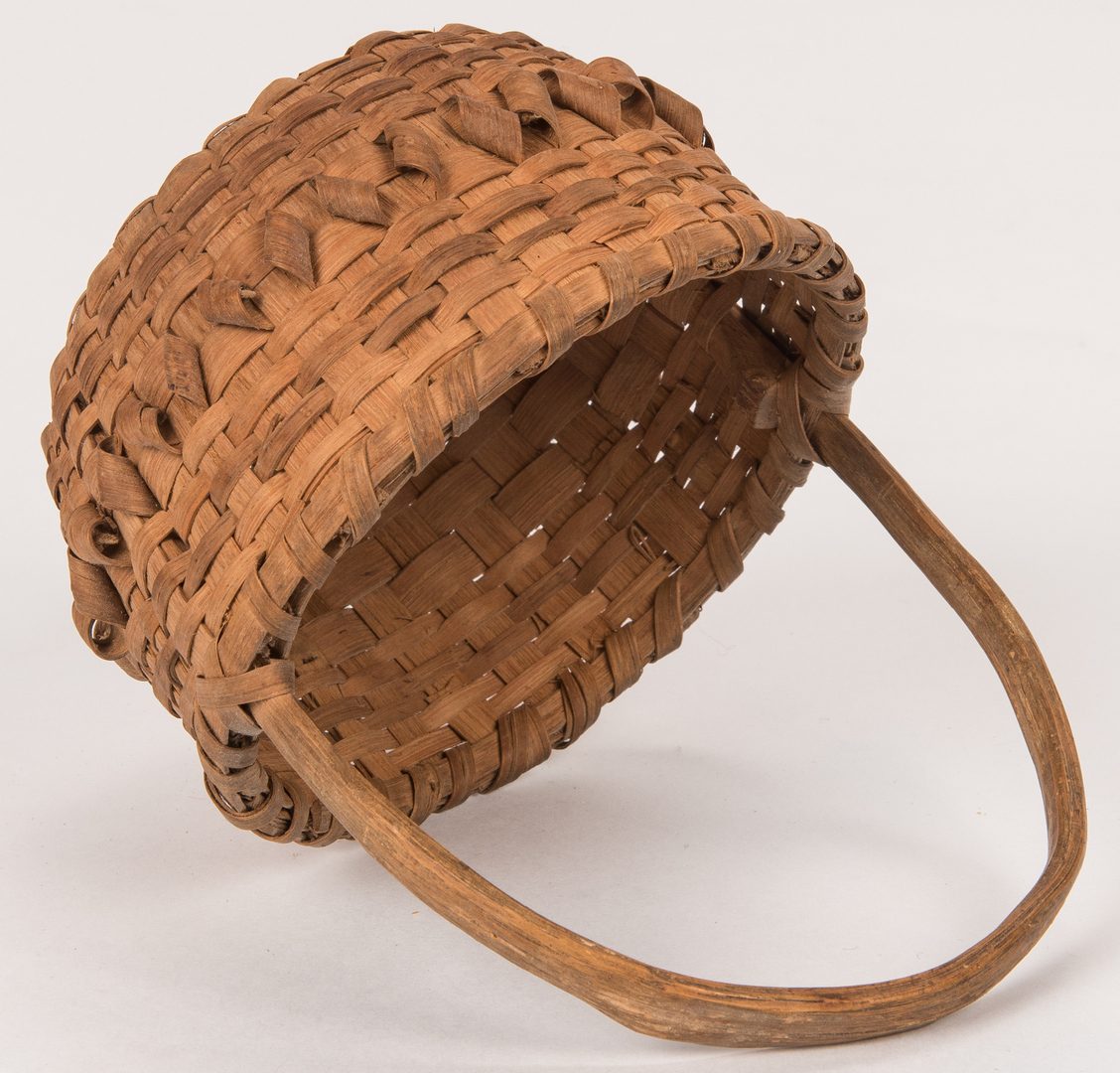 Large Drop Handle Basket, Emma Taylor – Medicine Man Crafts