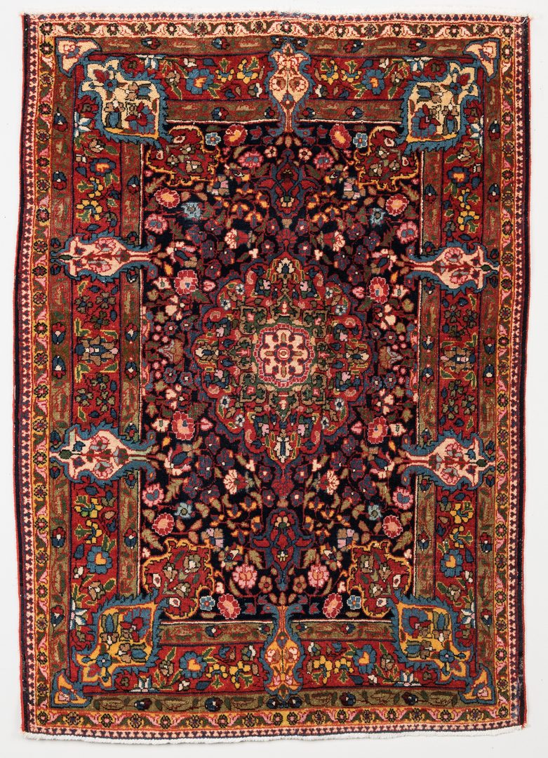Lot 654: Antique Persian Bidjar 4.7 x 3.3