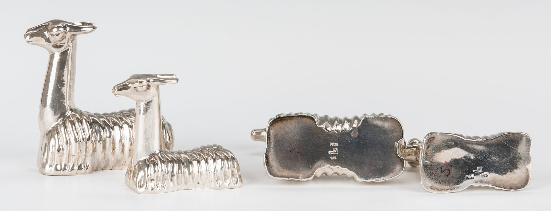 Lot 714: .925 Peruvian Sterling Group, 12 items