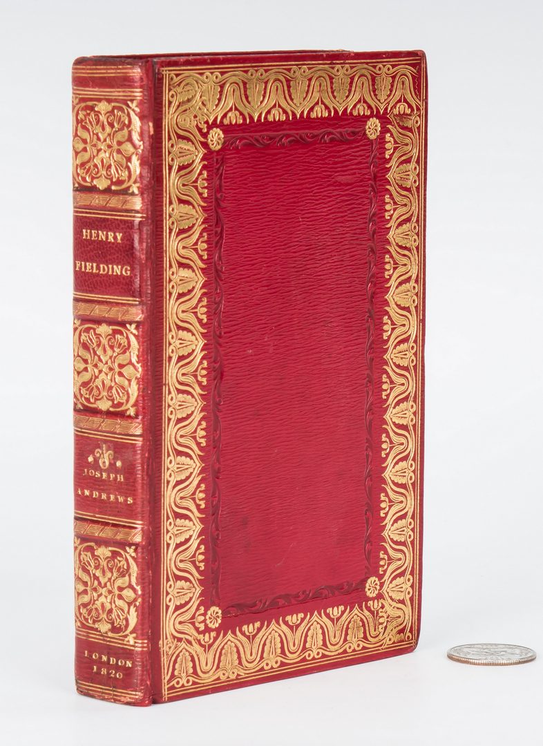 Lot 746: Double Fore-Edge Painted Joseph Andrews, 1820 Fielding
