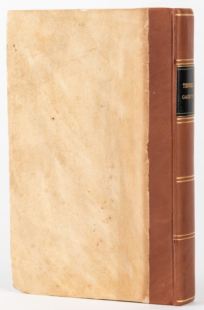 Lot 753: 2 Historic TN Books, incl. TN Gazetteer, Prominent Tennesseans