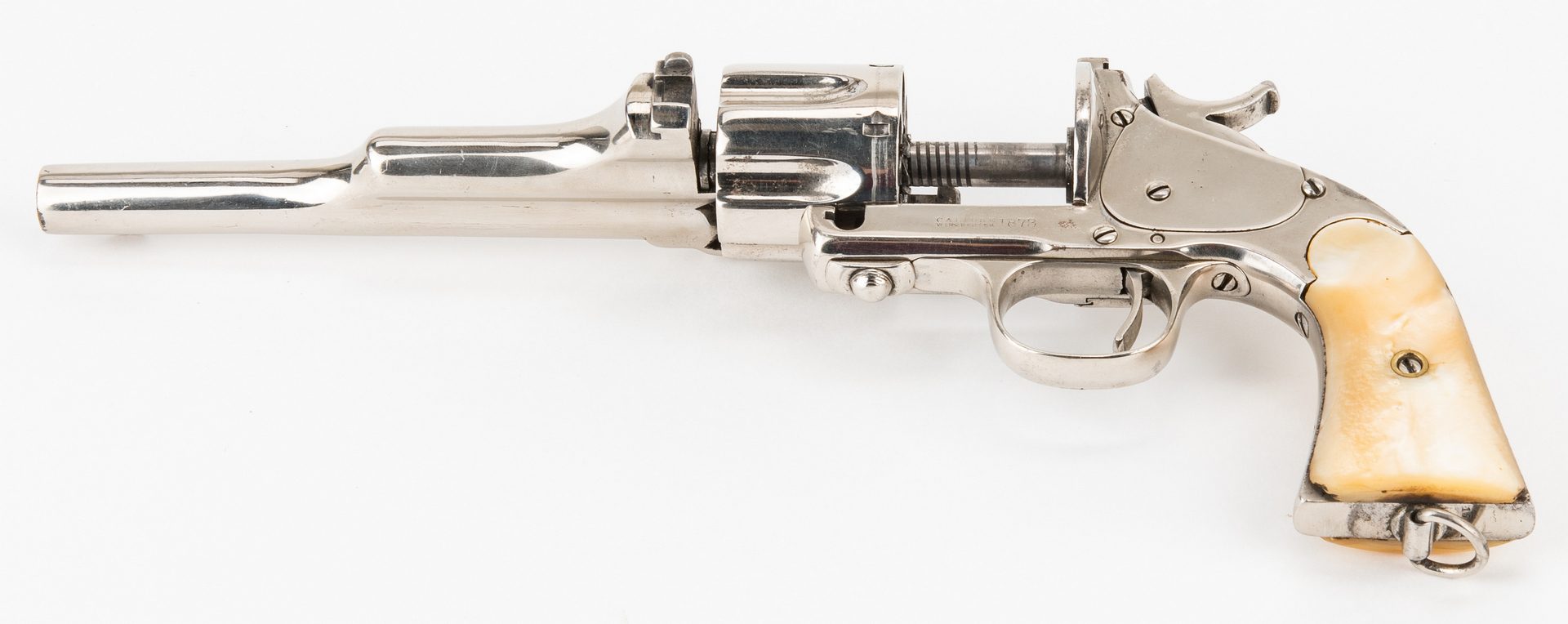 Lot 784: Merwin & Hulbert 3rd Model Frontier Army SA Revolver, .44-40 WCF