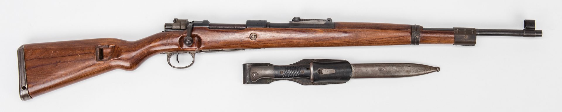 Lot 792: German Mauser Model 98 & German K98 Bayonet