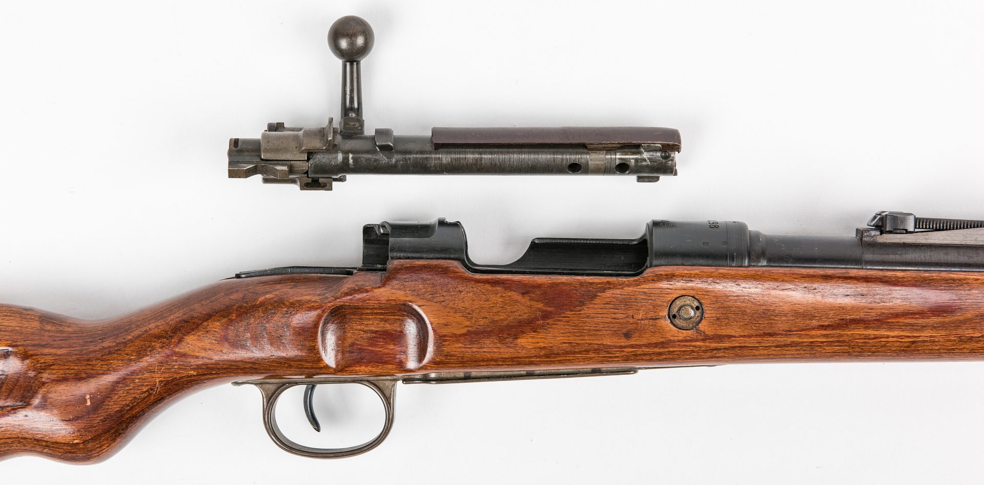 Lot 792: German Mauser Model 98 & German K98 Bayonet