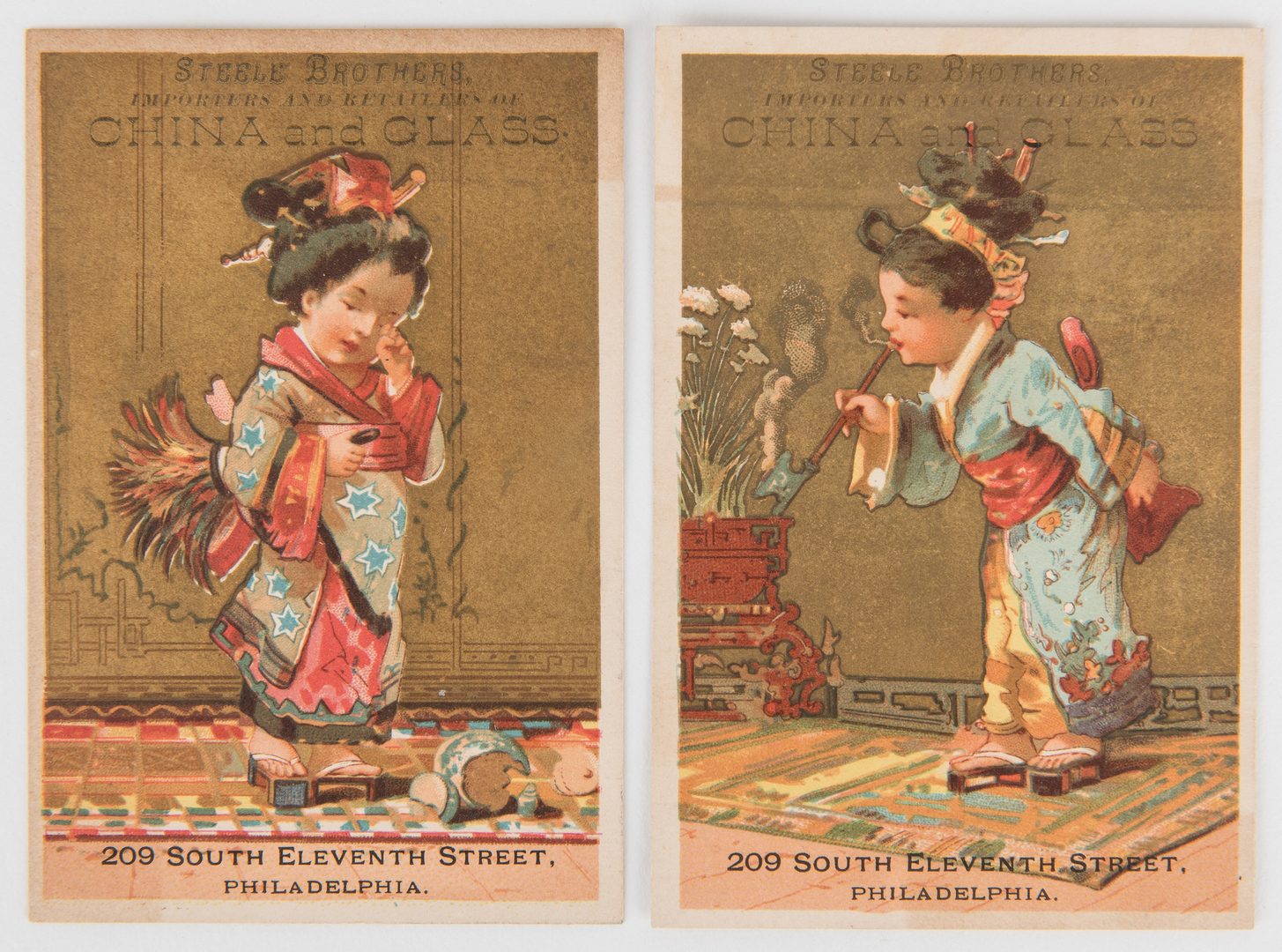 Lot 798: Collection of 784 Advertising Trade Cards