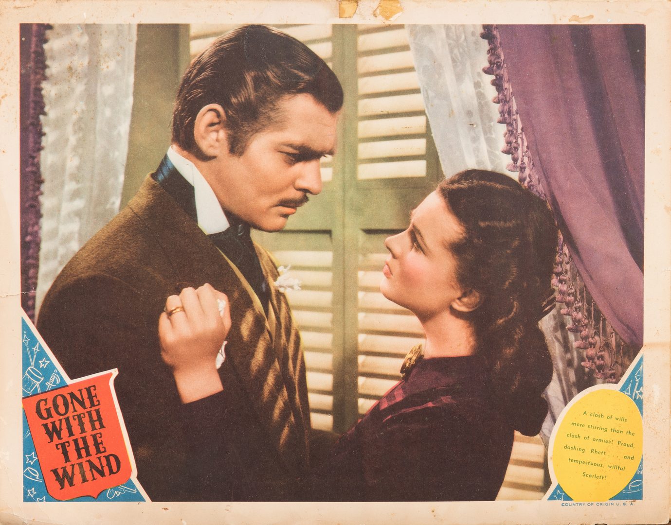 Lot 799: 3 Gone With the Wind Lobby Cards