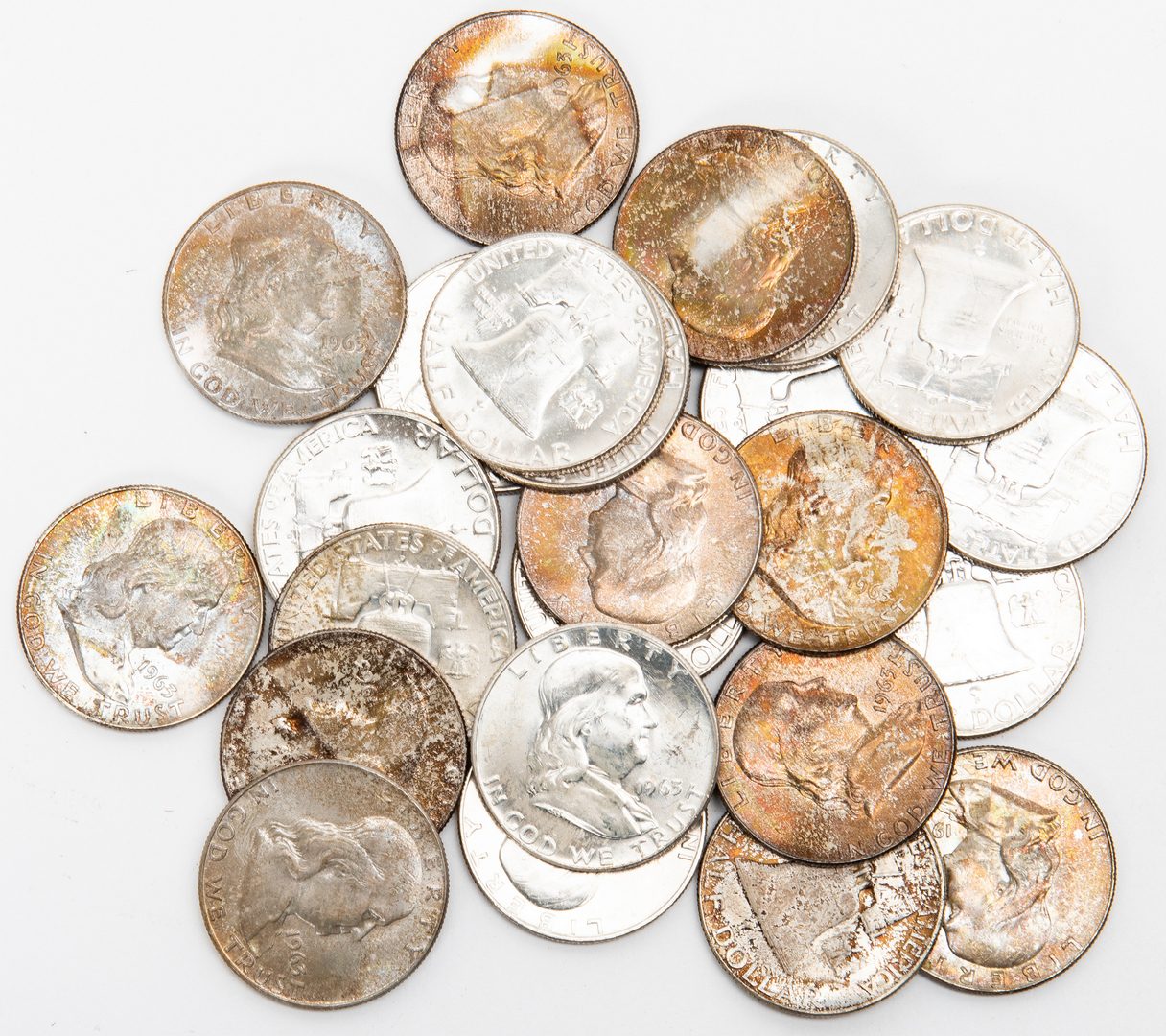Lot 809: Collection of 2469 US Coins, incl. Silver