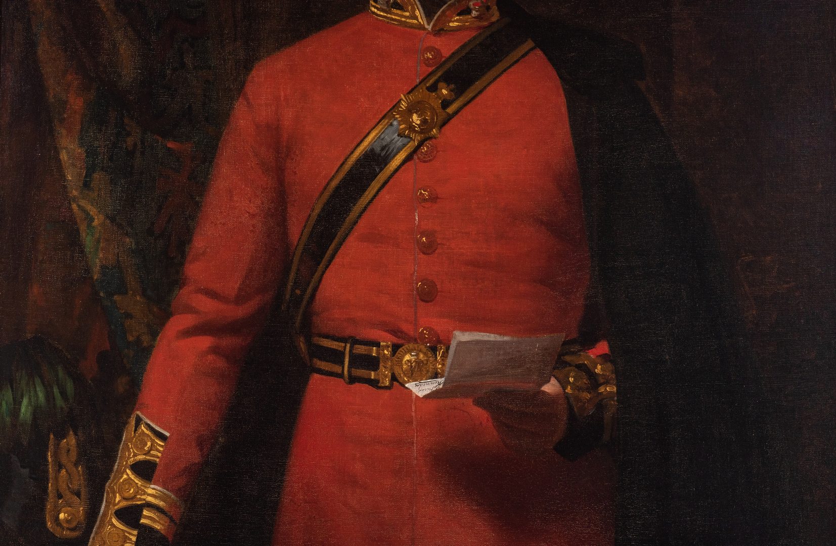 Lot 82: Norman MacBeth Portrait of a British Officer