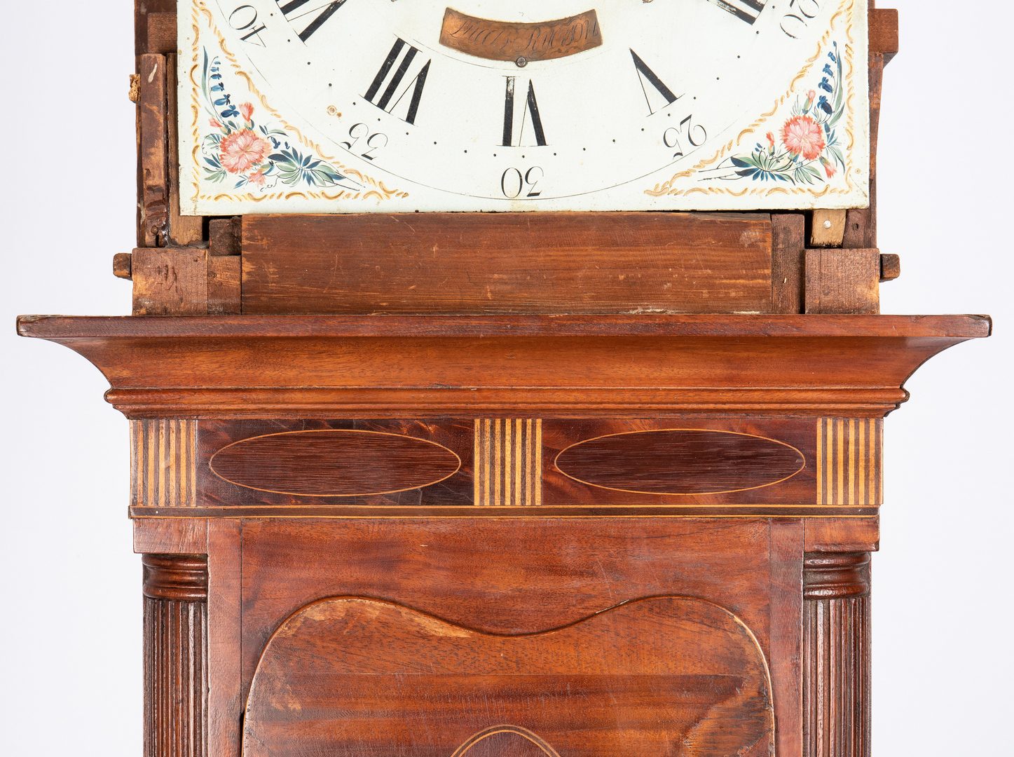Lot 119: American Federal Tall Case Clock, Lucas Ryerson