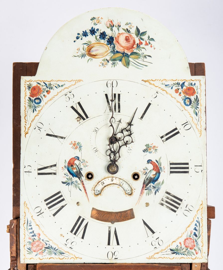 Lot 119: American Federal Tall Case Clock, Lucas Ryerson