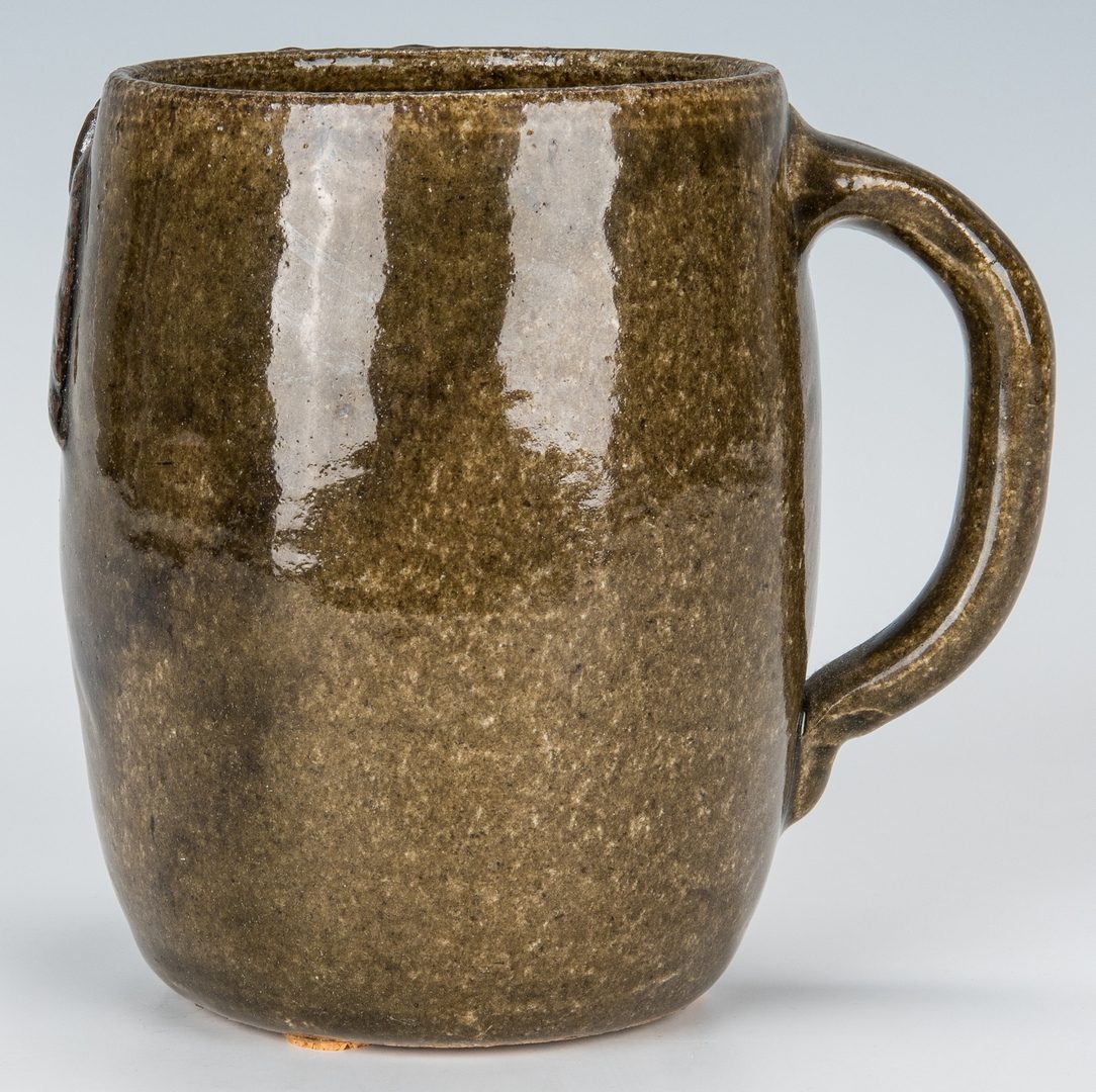 Lot 130: Lanier Meaders Pottery Mug w/ Grapes