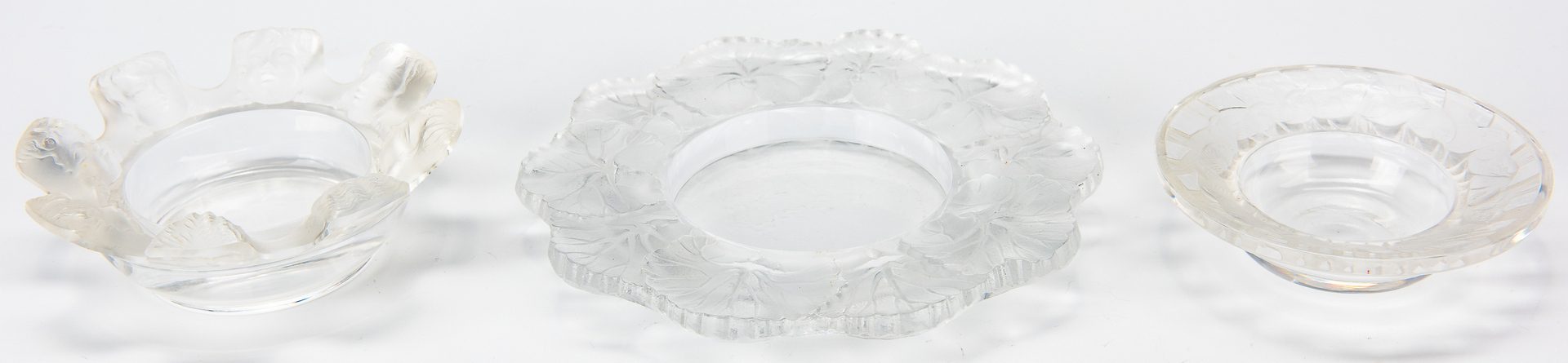 Lot 137: 9 Assorted Lalique Novelty Crystal Items