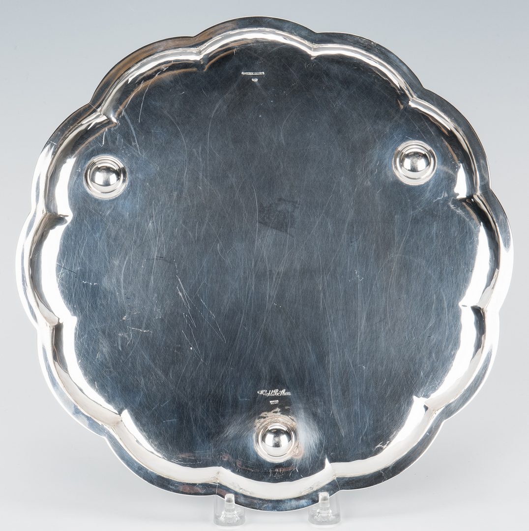 Lot 153: Industria Argentina Round Sterling Silver Tray
