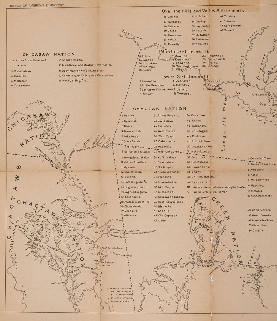 Lot 169: 3 Native American Items, incl. A. Zatta Map