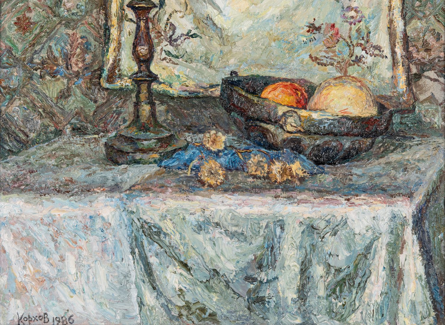 Lot 196: 3 European Oil Paintings, incl. Mieczyslaw Olszewski