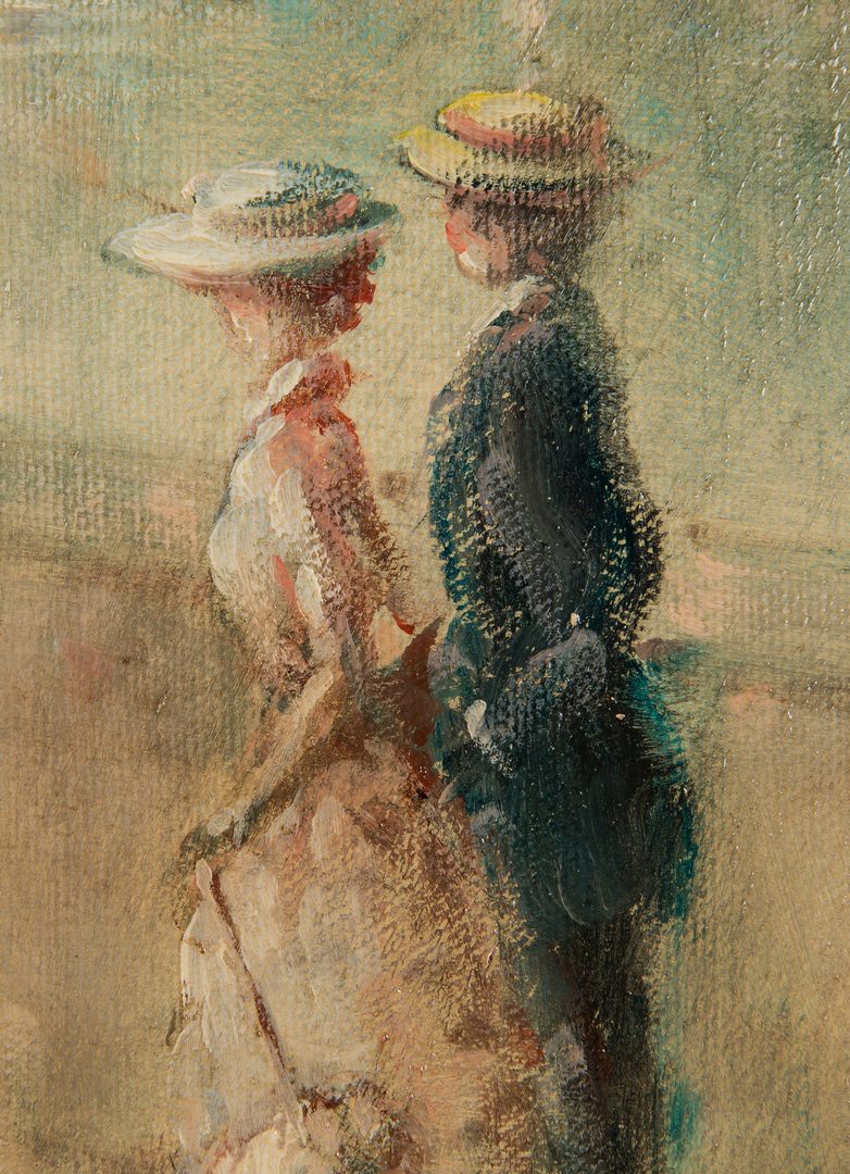 Lot 203: G. Hart Impressionist Oil on Canvas