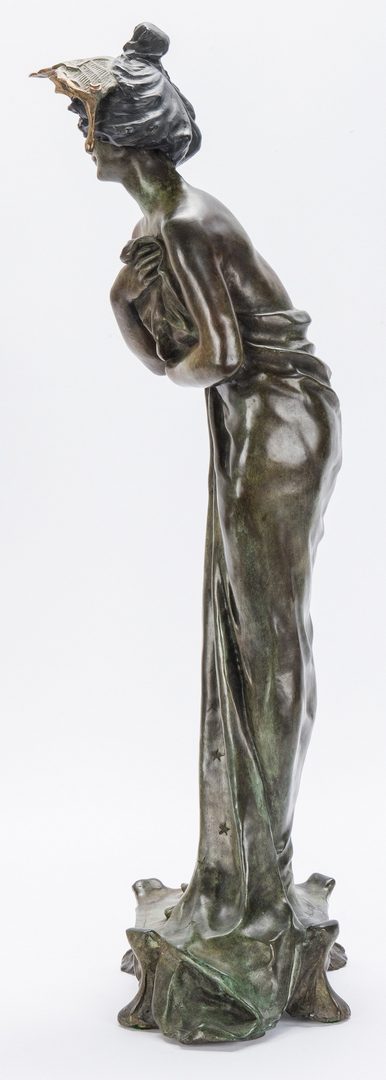Lot 228: Art Nouveau Bronze, after Lucien Alliot