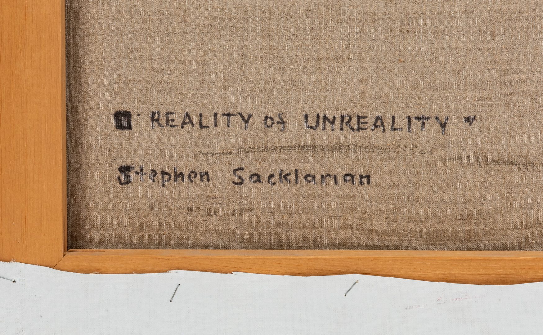 Lot 236: Reality of Unreality (E-2) by Sacklarian