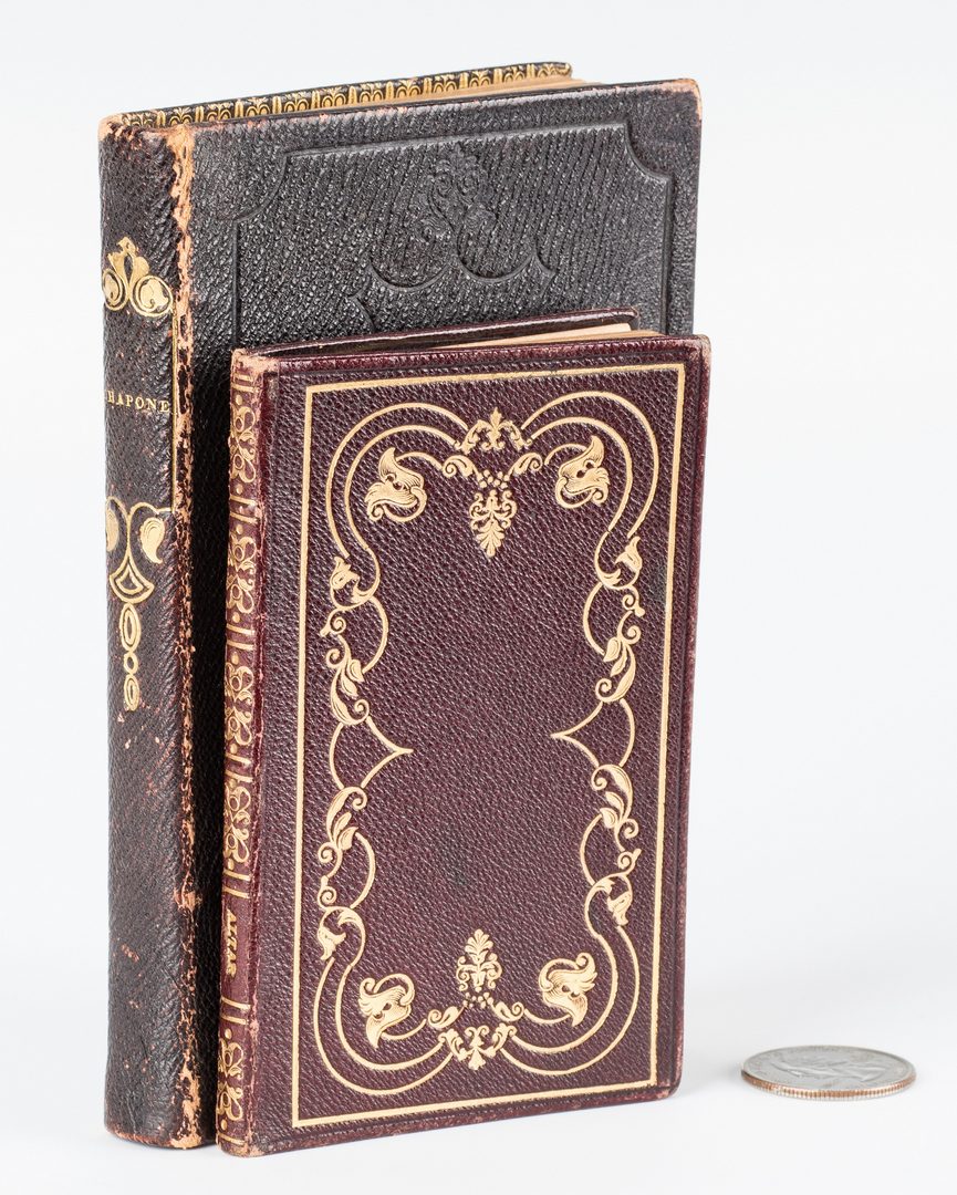 Lot 247: 2 Early 19th Cent. Double Fore-Edge Painted Books