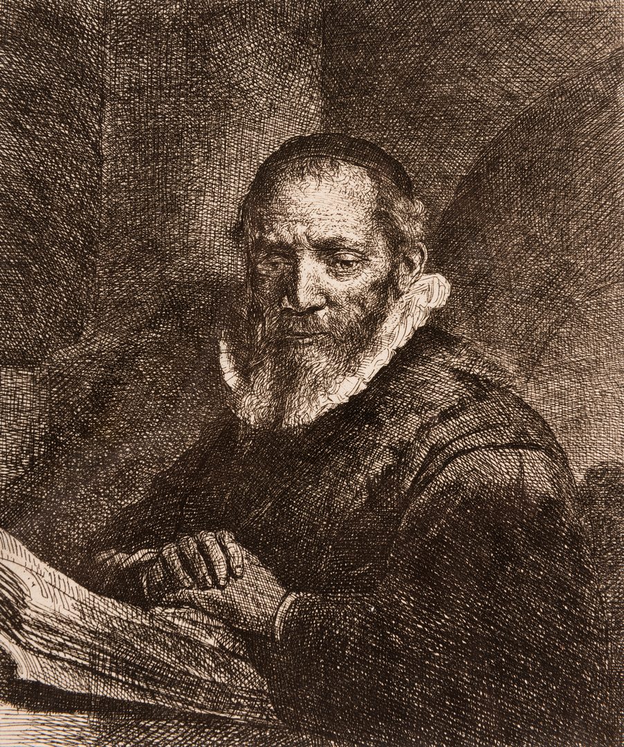 Lot 254: After Rembrandt, 6 Amand Durand Portrait Heliogravures