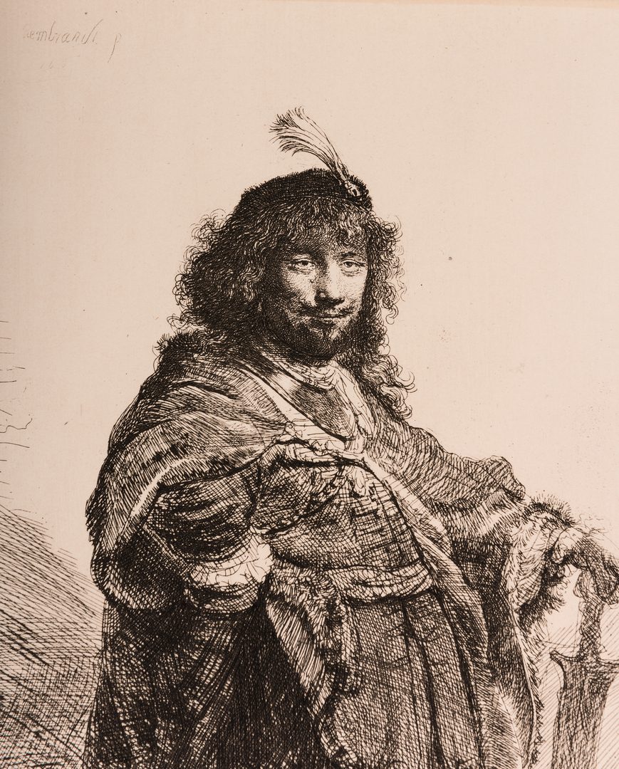 Lot 254: After Rembrandt, 6 Amand Durand Portrait Heliogravures