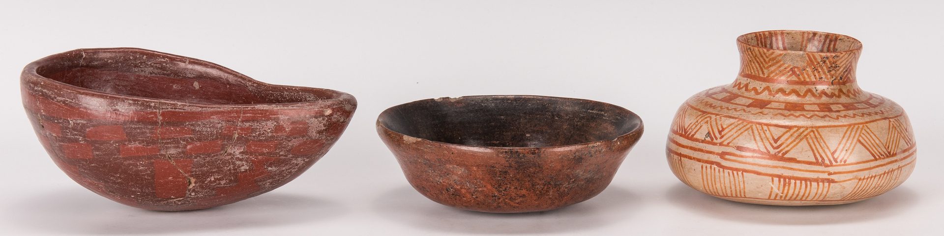 Lot 289: 6 Pre-Columbian Mesoamerican Items, incl. Pottery