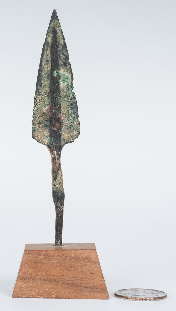 Lot 299: Iranian Amlash Culture Bronze Spear Tip