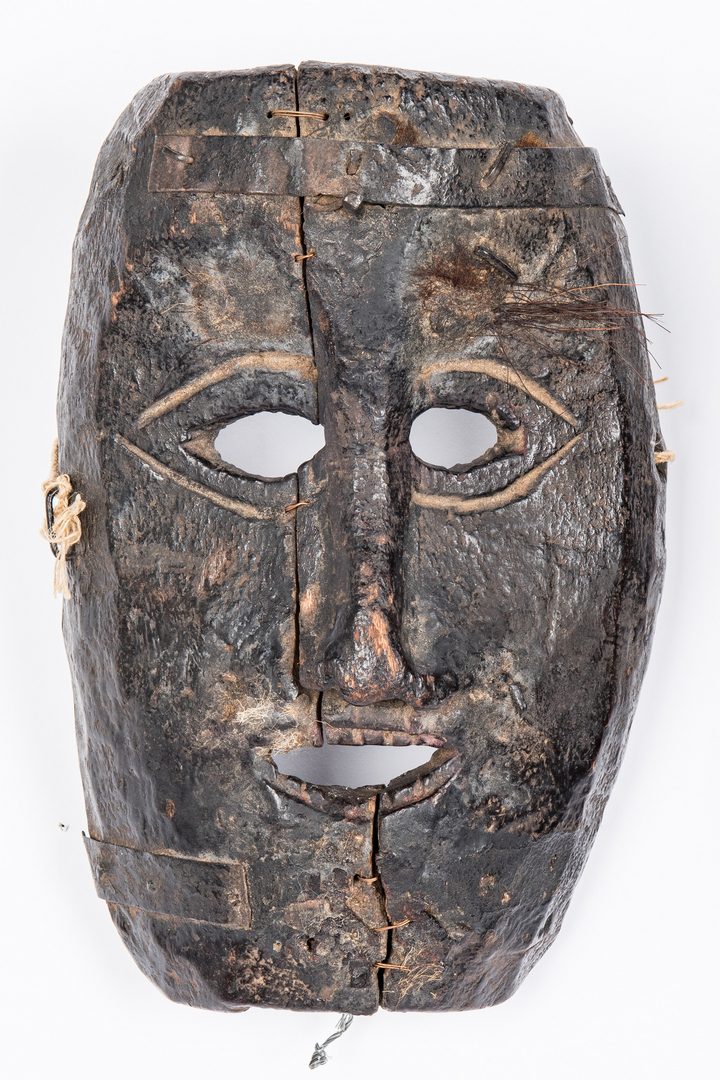 Lot 305: 3 Himalayan Carved Masks