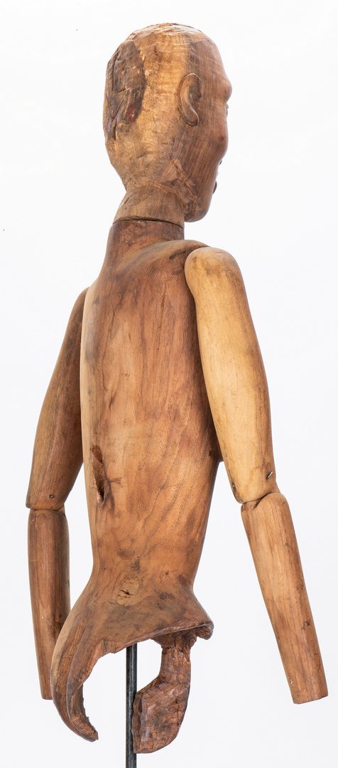 Lot 383: 19th Century Wood Artist Mannequin
