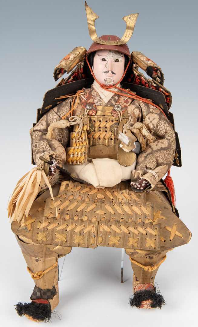 Lot 398: 8 Asian Fine and Decorative Artworks, incl. Doll