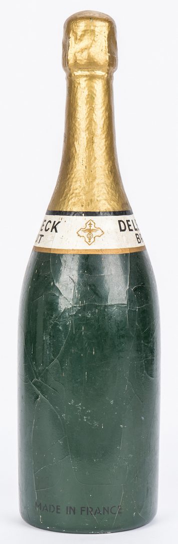 Lot 418: Vintage Champagne advertising bottle