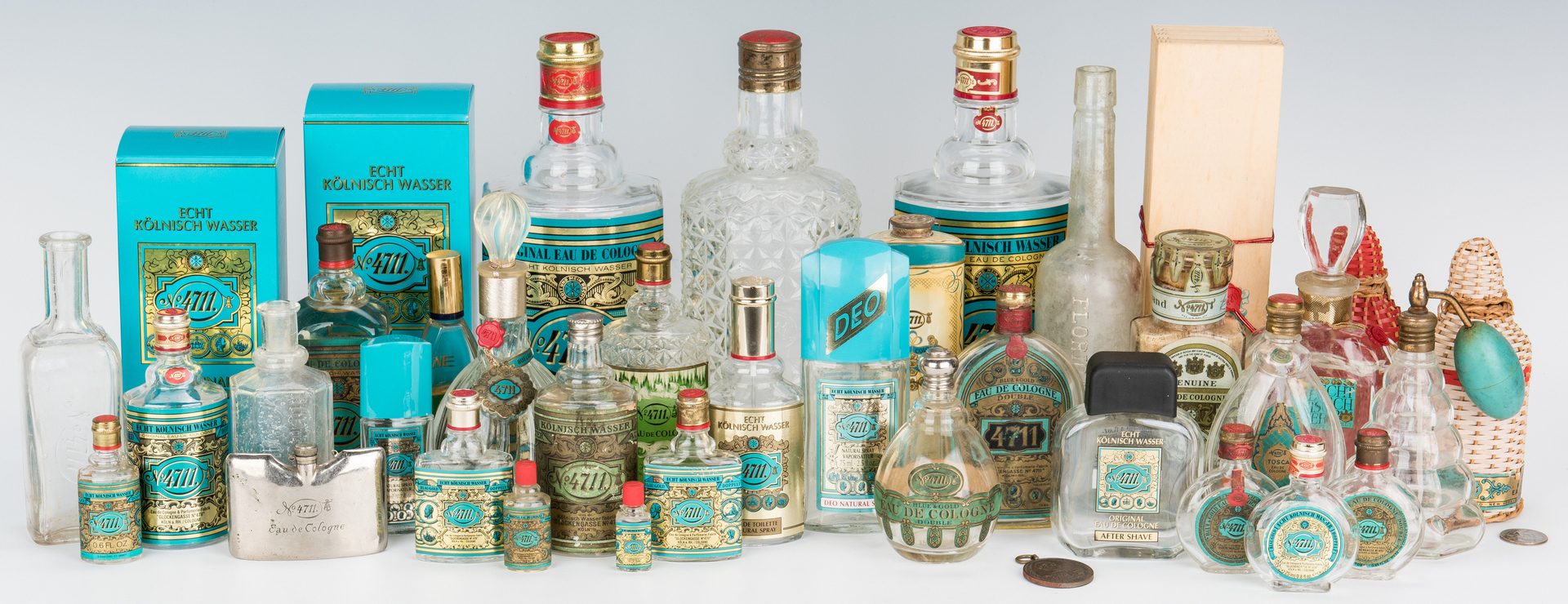 Lot 431: 4711 Brand Perfume Bottle Collection & More
