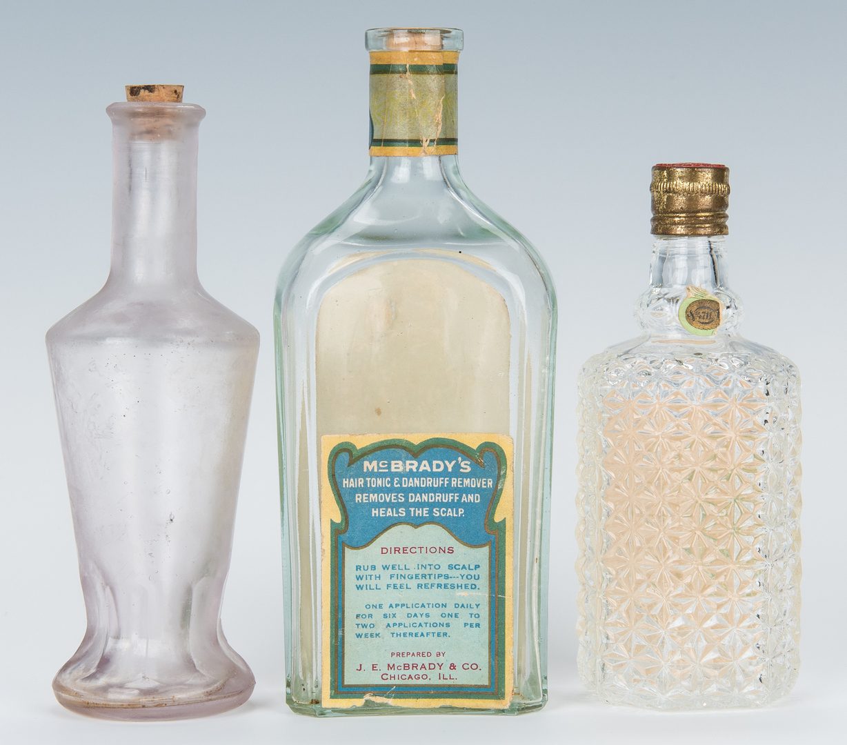 Lot 434: 21 Perfume/Cologne Bottles & Stoppers